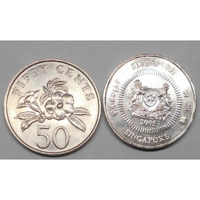 SINGAPORE 50 Cents 2005