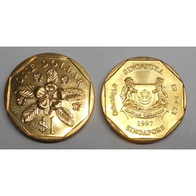 SINGAPORE 1 Dollar 1997