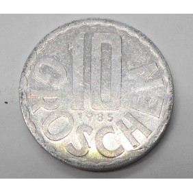 AUSTRIA 10 Groschen 1985