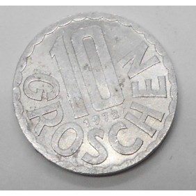 AUSTRIA 10 Groschen 1972