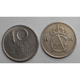 SWEDEN 10 Ore 1972
