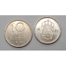 SWEDEN 10 Ore 1973