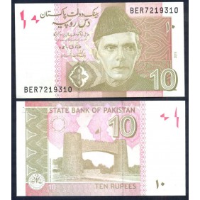 PAKISTAN 10 Rupees 2019