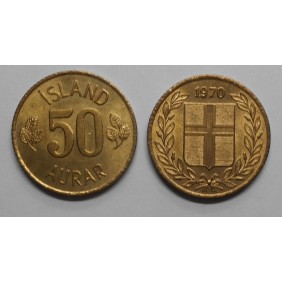 ICELAND 50 Aurar 1970