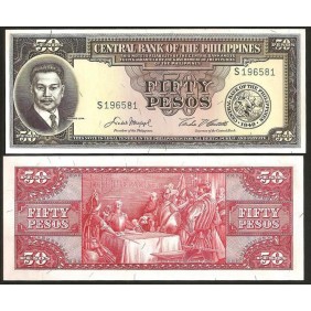 PHILIPPINES 50 Pesos 1949