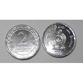 SRI LANKA 2 Rupees 2017