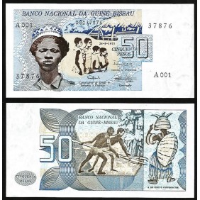 GUINEA BISSAU 50 Pesos 1975