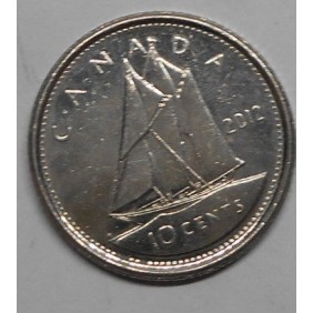 CANADA 10 Cents 2011