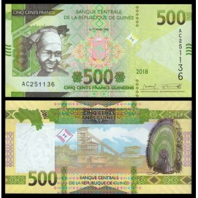 GUINEA 500 Francs 2018