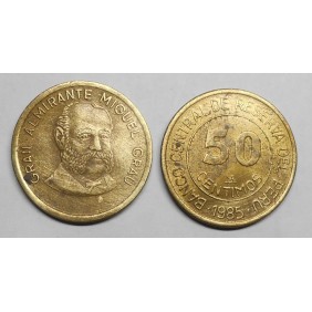 PERU 50 Centimos 1985...