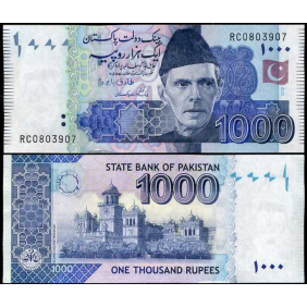 PAKISTAN 1000 Rupees 2019