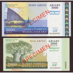 MADAGASCAR 2000 + 5000...
