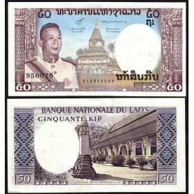 LAOS 50 Kip 1963