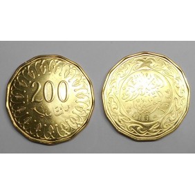 TUNISIA 200 Millim 2013