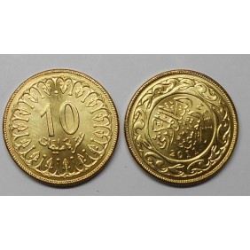 TUNISIA 10 Millim 2011