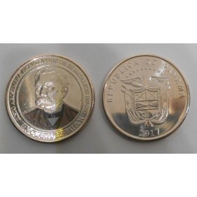 PANAMA 1/4 balboa 2017...