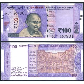 INDIA 100 Rupees 2019...