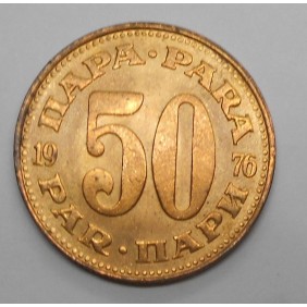YUGOSLAVIA 50 Para 1976
