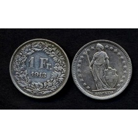 SWITZERLAND 1 Franc 1913