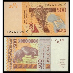 SENEGAL (W.A.S.) 500 Francs...