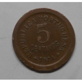 PORTUGAL 5 Centavos 1924