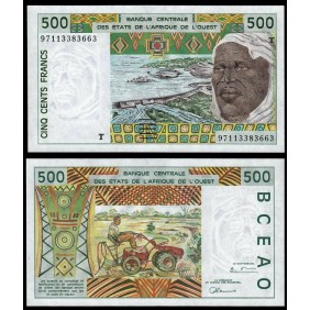 TOGO (W.A.S.) 500 Francs 1997