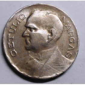 BRAZIL 400 Reis 1942 G. Vargas