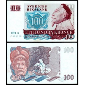 SWEDEN 100 Kronor 1978