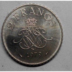 MONACO 2 Francs 1979