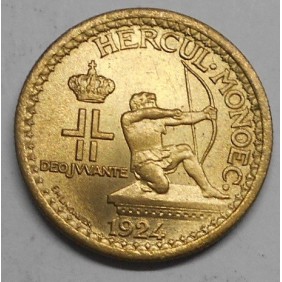 MONACO 50 Centimes 1924