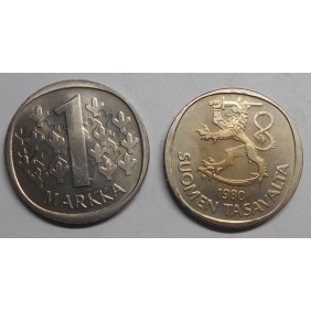 FINLAND 1 Markka 1980
