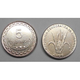 EAST TIMOR 5 Centavos 2006