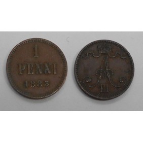 FINLAND 1 Penni 1883