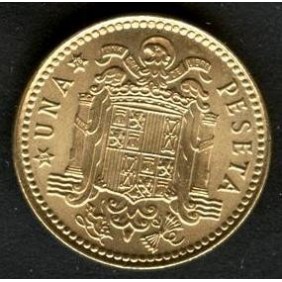 SPAIN 1 Peseta 1975 (76)
