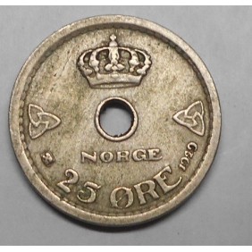NORWAY 25 Ore 1929