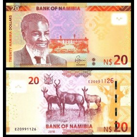 NAMIBIA 20 Dollars 2018