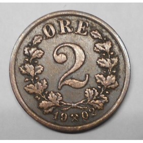 NORWAY 2 Ore 1902