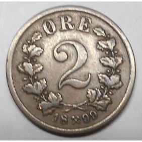 NORWAY 2 Ore 1899