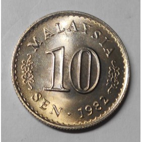 MALAYSIA 10 Sen 1982