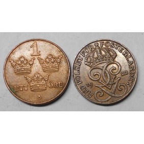 SWEDEN 1 Ore 1922