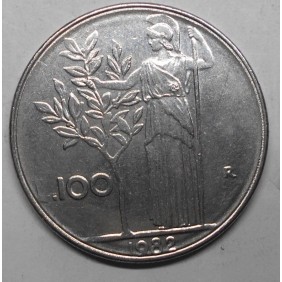 100 Lire 1982 doppio bordo FDC