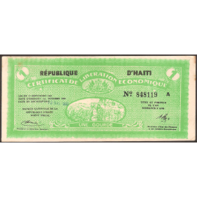 HAITI 1 Gourde 1962