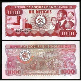 MOZAMBIQUE 1000 Meticais 1980