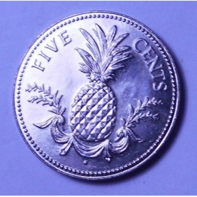 BAHAMAS 5 Cents 1981