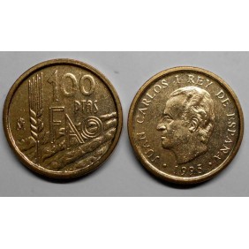 SPAIN 100 Pesetas 1995 FAO