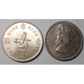 HONG KONG 1 Dollar 1974