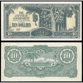 MALAYA 10 Dollars 1942