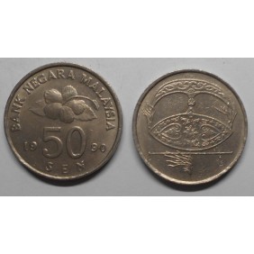MALAYSIA 50 Sen 1990