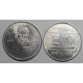 INDIA 2 Rupees 2009 (C)...