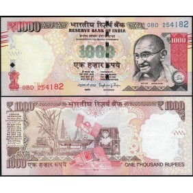 INDIA 1000 Rupees 2016...
